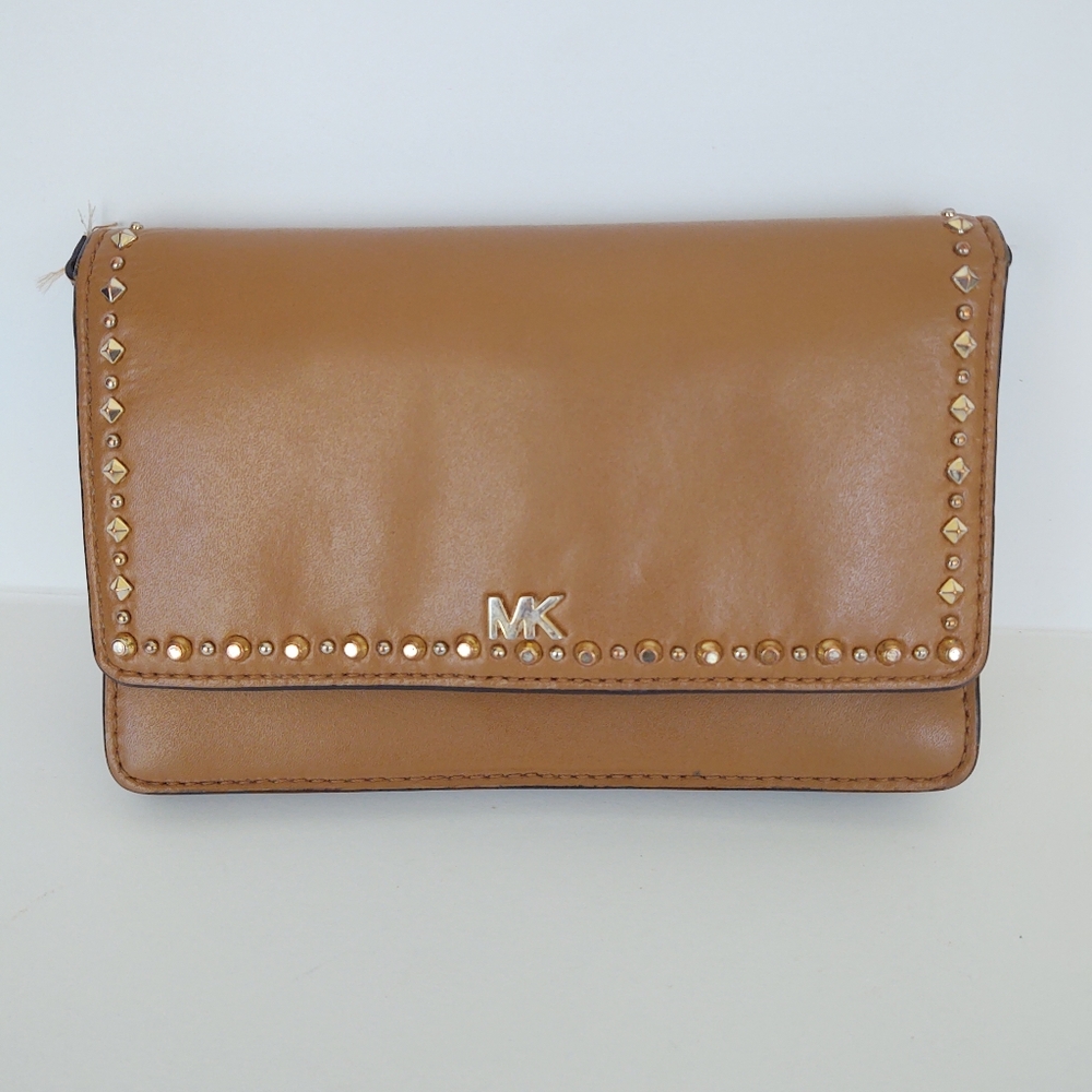 Michael Kors Studded Leather Hand Bag